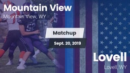 Matchup: Mountain View High vs. Lovell  2019