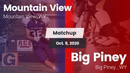 Matchup: Mountain View High vs. Big Piney  2020