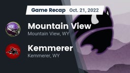 Recap: Mountain View  vs. Kemmerer  2022