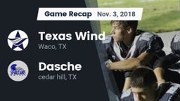 Recap: Texas Wind vs. Dasche 2018