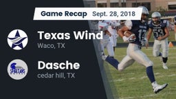 Recap: Texas Wind vs. Dasche 2018