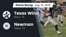 Recap: Texas Wind vs. Newman 2018