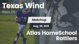 Matchup: Texas Wind vs. Atlas HomeSchool Rattlers 2019