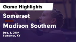 Somerset  vs Madison Southern  Game Highlights - Dec. 6, 2019