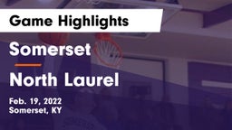 Somerset  vs North Laurel  Game Highlights - Feb. 19, 2022