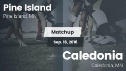 Matchup: Pine Island High vs. Caledonia  2016