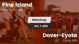 Matchup: Pine Island High vs. Dover-Eyota  2016