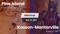 Matchup: Pine Island High vs. Kasson-Mantorville  2017