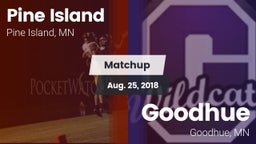 Matchup: Pine Island High vs. Goodhue  2018