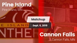 Matchup: Pine Island High vs. Cannon Falls  2019