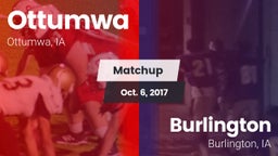 Matchup: Ottumwa  vs. Burlington  2017