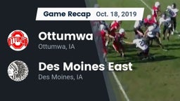 Recap: Ottumwa  vs. Des Moines East  2019