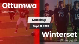 Matchup: Ottumwa  vs. Winterset  2020