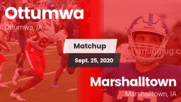 Matchup: Ottumwa  vs. Marshalltown  2020