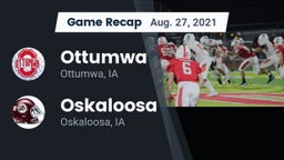 Recap: Ottumwa  vs. Oskaloosa  2021