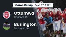 Recap: Ottumwa  vs. Burlington  2021