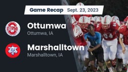 Recap: Ottumwa  vs. Marshalltown  2023