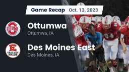 Recap: Ottumwa  vs. Des Moines East  2023