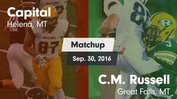 Matchup: Capital vs. C.M. Russell  2016