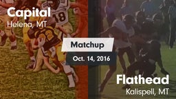 Matchup: Capital vs. Flathead  2016