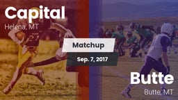 Matchup: Capital vs. Butte  2017