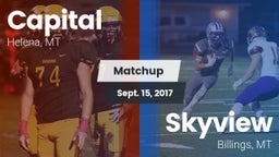 Matchup: Capital vs. Skyview  2017