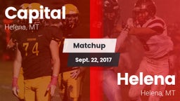 Matchup: Capital vs. Helena  2017