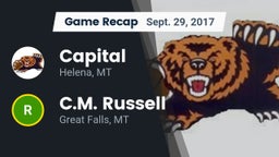 Recap: Capital  vs. C.M. Russell  2017
