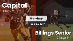 Matchup: Capital vs. Billings Senior  2017