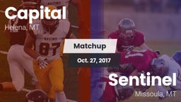 Matchup: Capital vs. Sentinel  2017