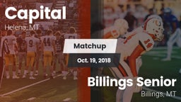 Matchup: Capital vs. Billings Senior  2018