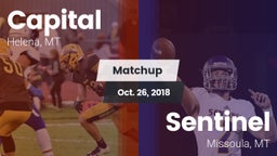Matchup: Capital vs. Sentinel  2018