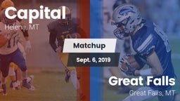 Matchup: Capital vs. Great Falls  2019