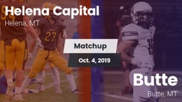 Matchup: Capital vs. Butte  2019