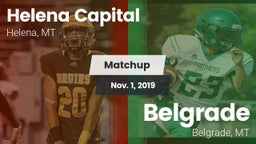Matchup: Capital vs. Belgrade  2019