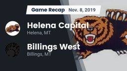 Recap: Helena Capital  vs. Billings West  2019