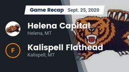 Recap: Helena Capital  vs. Kalispell Flathead  2020