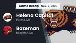 Recap: Helena Capital  vs. Bozeman  2020