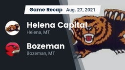 Recap: Helena Capital  vs. Bozeman  2021