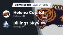 Recap: Helena Capital  vs. Billings Skyview  2023