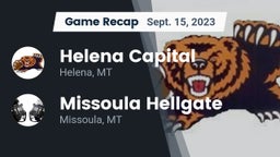 Recap: Helena Capital  vs. Missoula Hellgate  2023