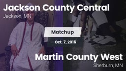 Matchup: Jackson County vs. Martin County West  2016