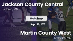 Matchup: Jackson County vs. Martin County West  2017
