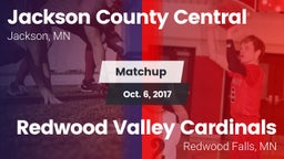 Matchup: Jackson County vs. Redwood Valley Cardinals 2017