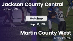 Matchup: Jackson County vs. Martin County West  2018