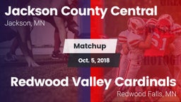 Matchup: Jackson County vs. Redwood Valley Cardinals 2018