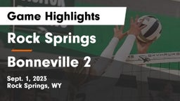Rock Springs  vs Bonneville 2 Game Highlights - Sept. 1, 2023