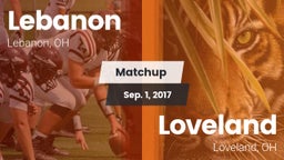 Matchup: Lebanon  vs. Loveland  2017