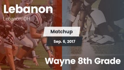 Matchup: Lebanon  vs. Wayne 8th Grade 2017