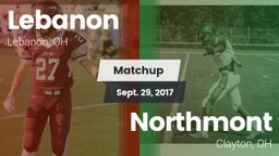 Matchup: Lebanon  vs. Northmont  2017